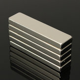 5 τμχ N35 Strong Block Cuboid Magnets Rare Earth Neodymium 40x10x4 mm 